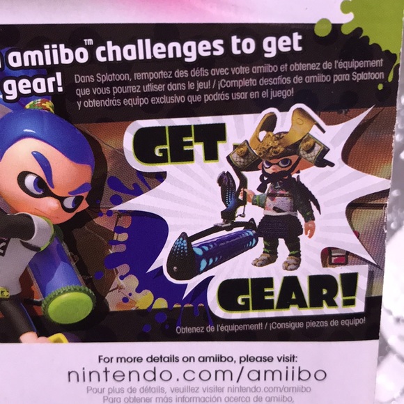 Nintendo Splatoon 3 Switch Video Game and Inkling Boy Amiibo Sealed Set 🦑🐙 - Picture 13 of 17